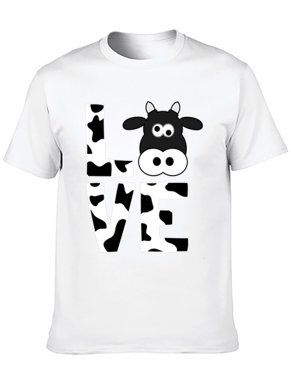 Camiseta Negra Amo las Vacas