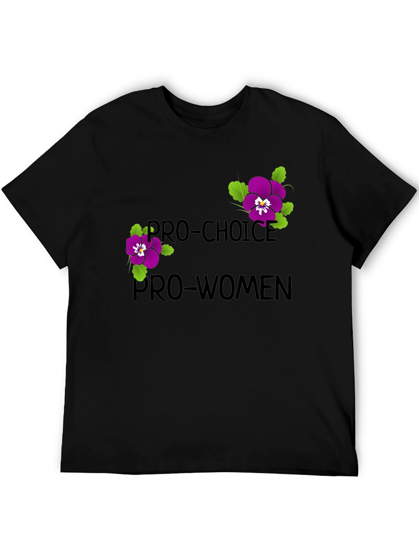 Camiseta Pro-Choice Pro-Mujeres Diseño Floral