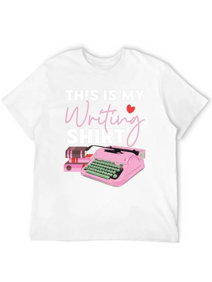 Camiseta Esta es mi Camiseta de Escritura