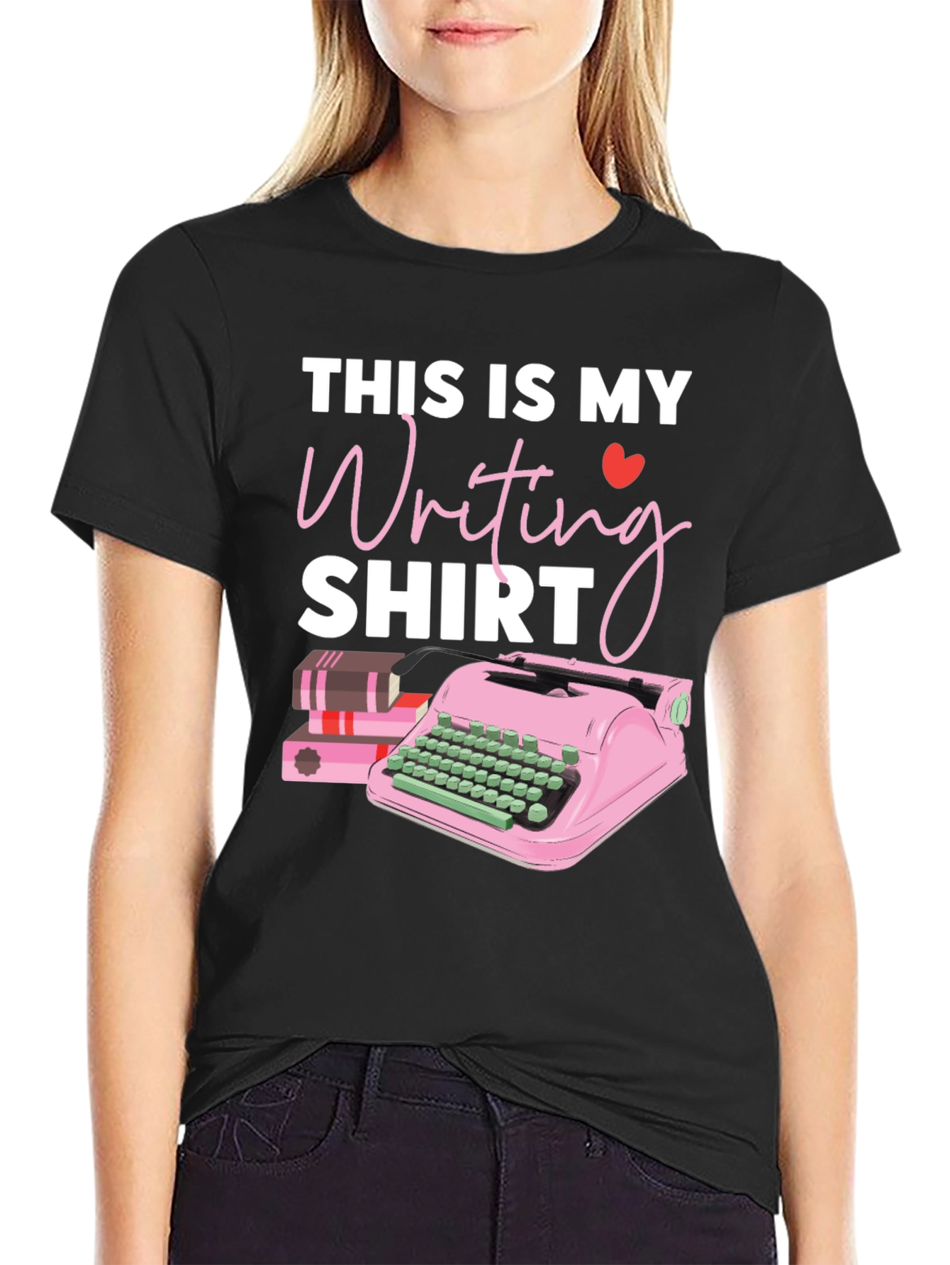 Camiseta Esta es mi Camiseta de Escritura