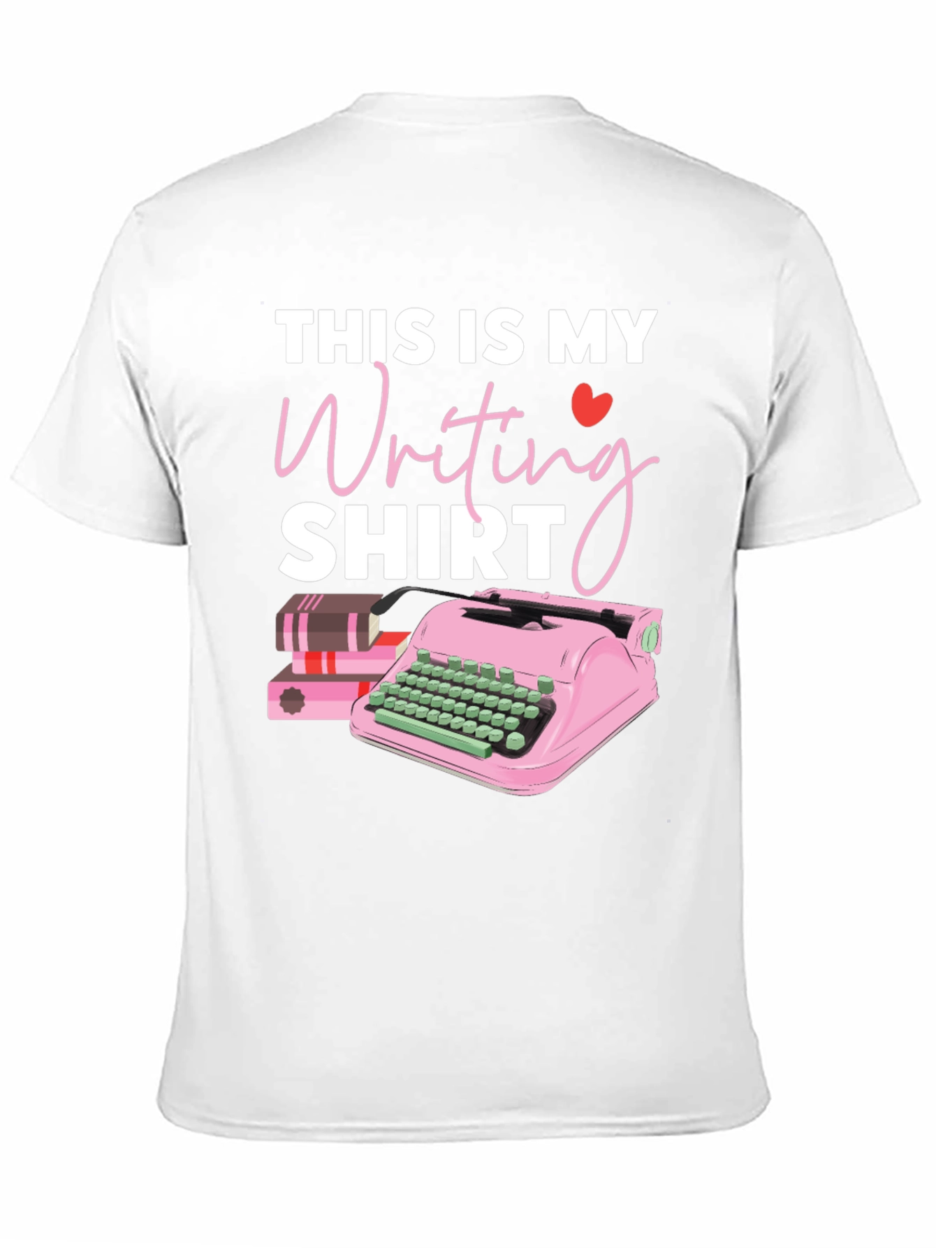 Camiseta Esta es mi Camiseta de Escritura
