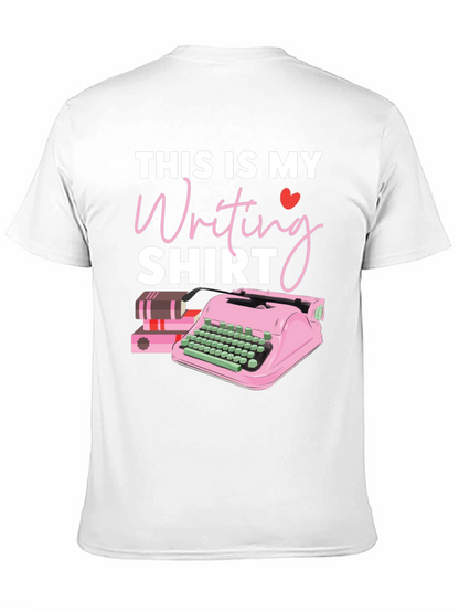Camiseta Esta es mi Camiseta de Escritura