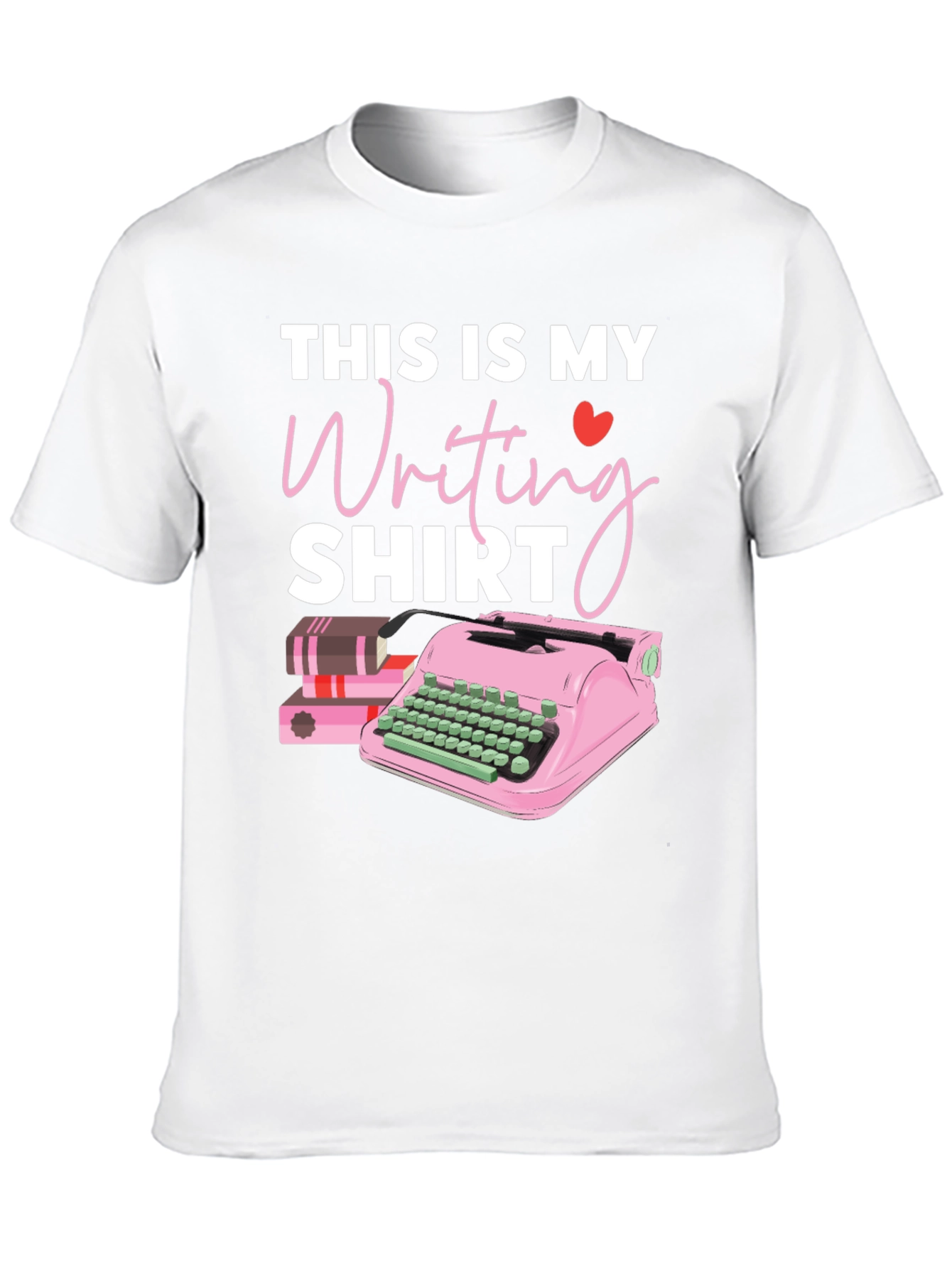Camiseta Esta es mi Camiseta de Escritura