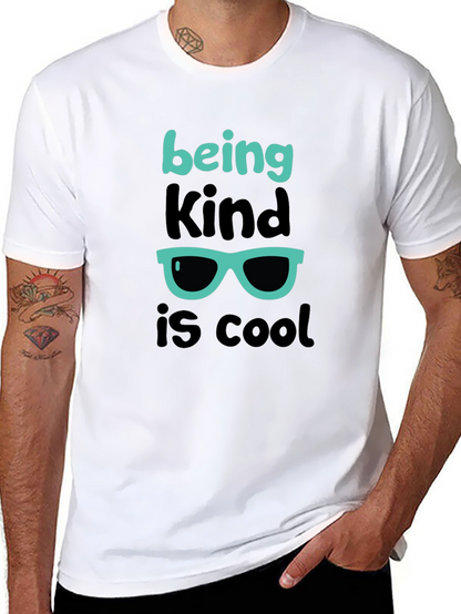 Camiseta Negra Ser amable es genial