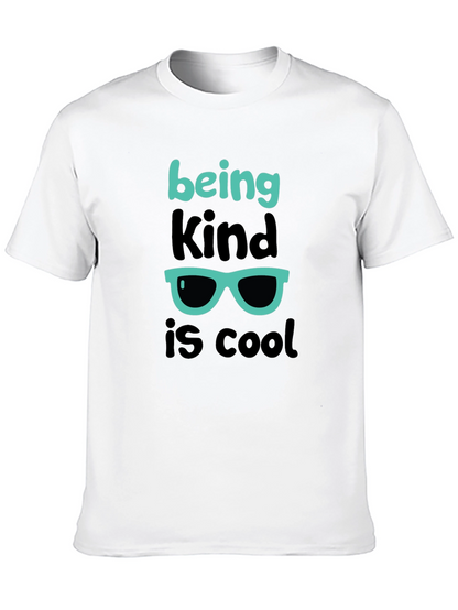 Camiseta Negra Ser amable es genial