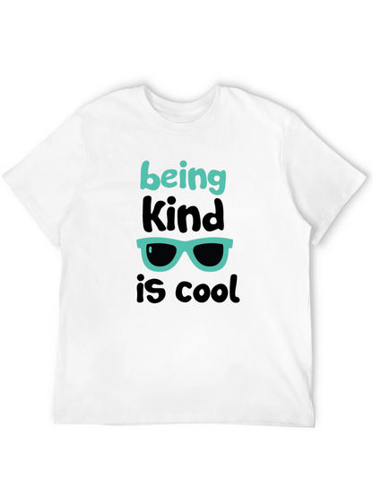 Camiseta Negra Ser amable es genial