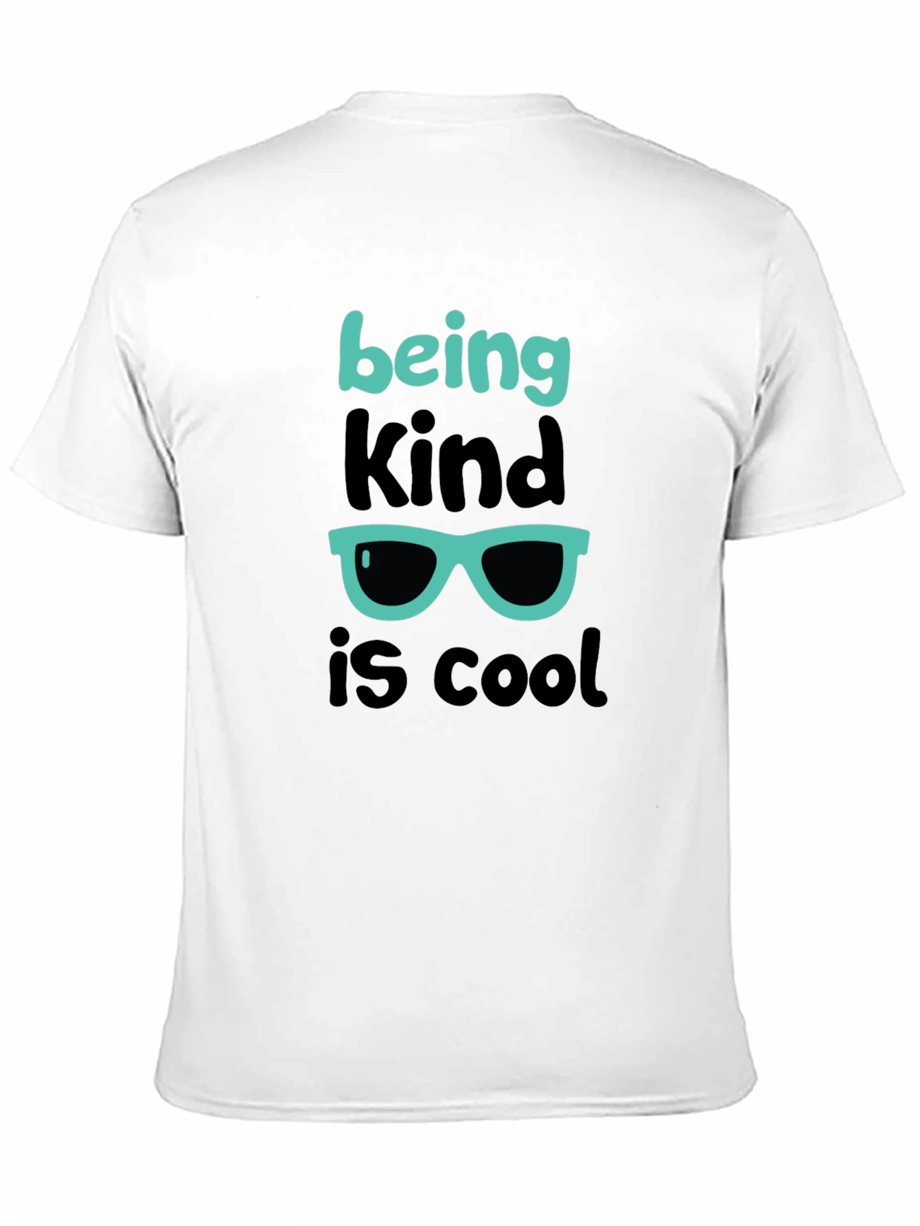 Camiseta Negra Ser amable es genial