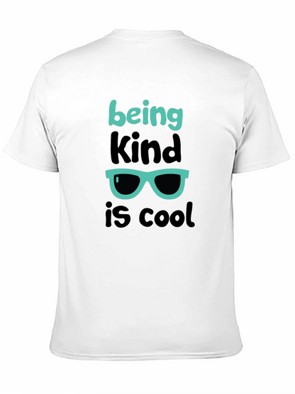 Camiseta Negra Ser amable es genial