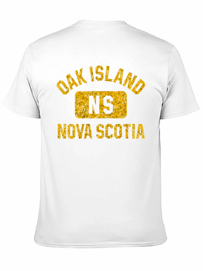 Camiseta Oak Island NS Nova Scotia