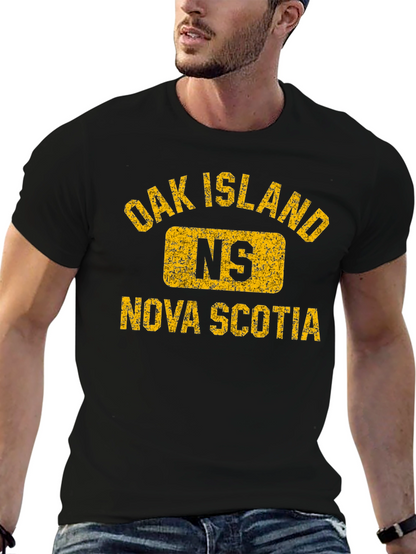 Camiseta Oak Island NS Nova Scotia