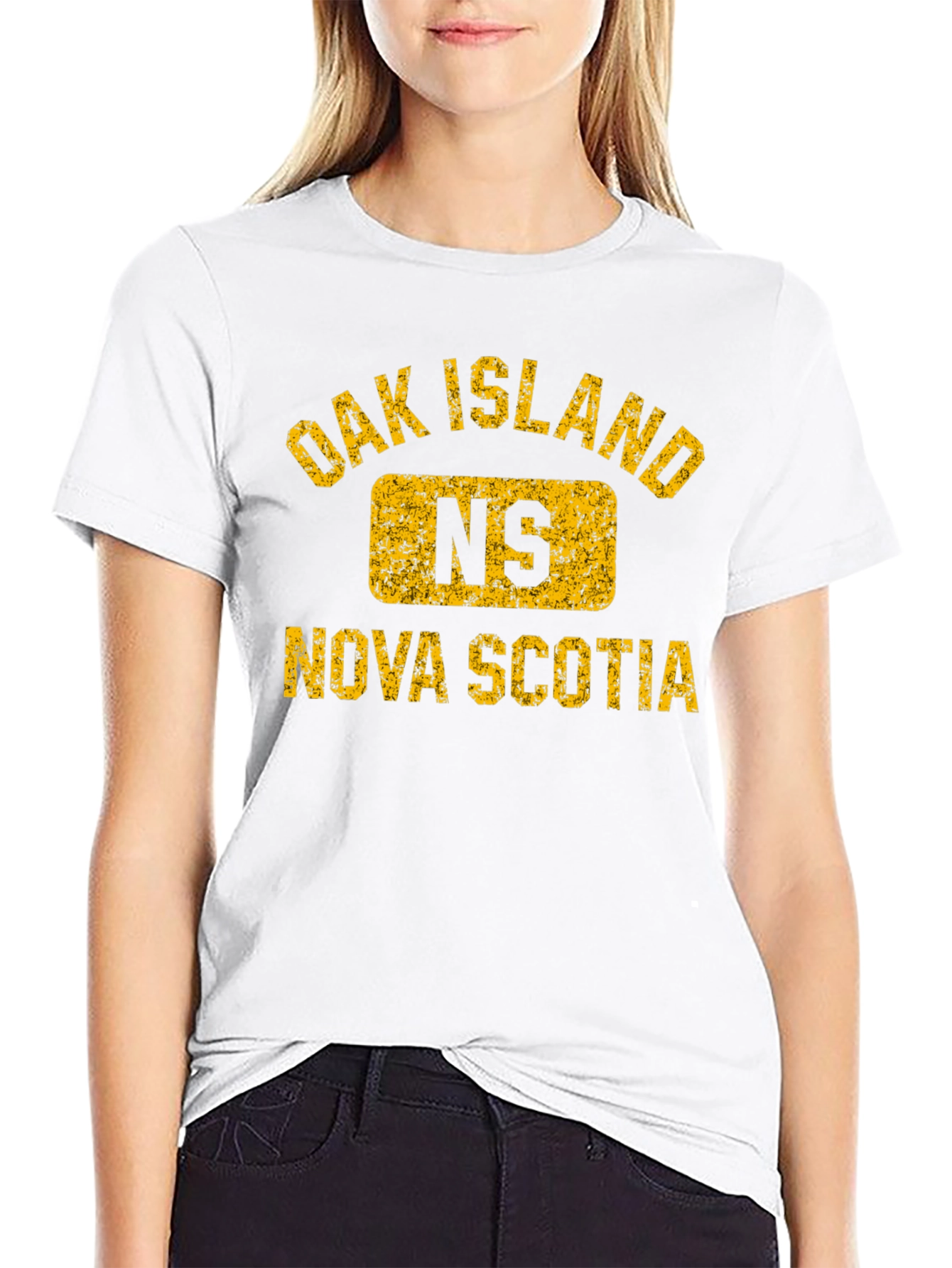 Camiseta Oak Island NS Nova Scotia
