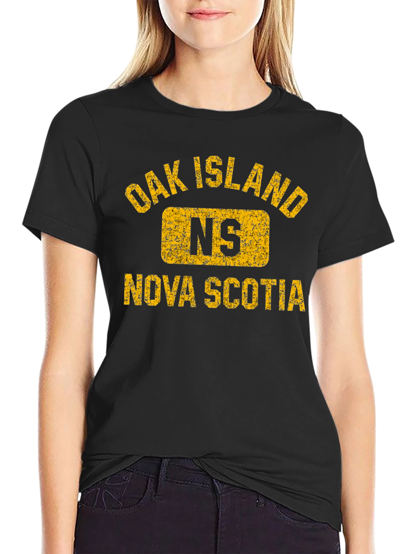 Camiseta Oak Island NS Nova Scotia