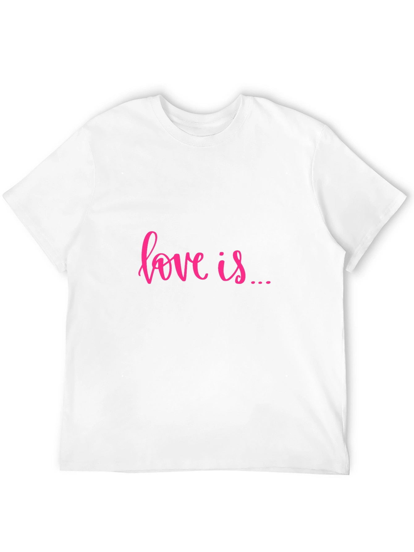 Camiseta Negra Love is... Casual