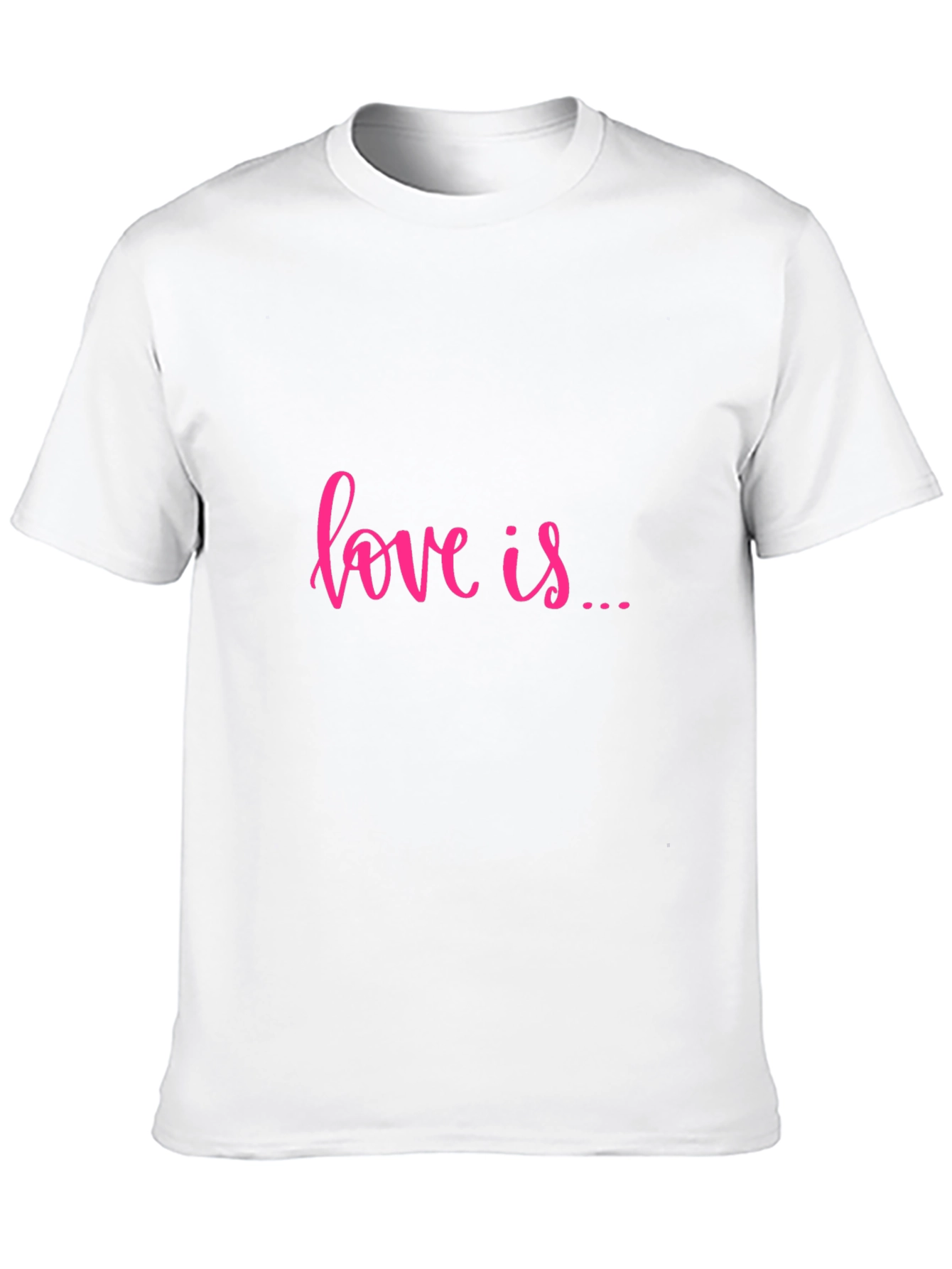 Camiseta Negra Love is... Casual