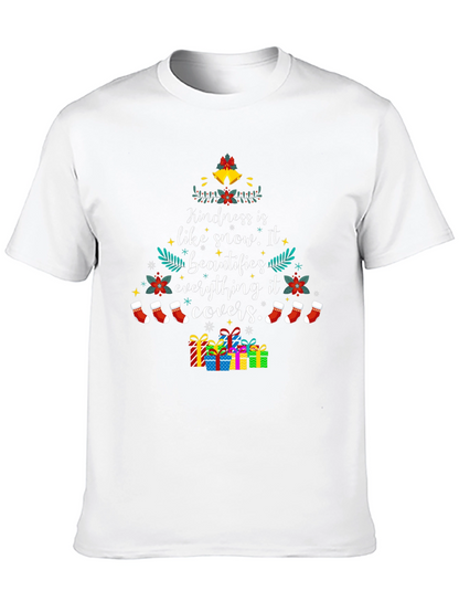 Camiseta Navideña: Kindness is like snow...