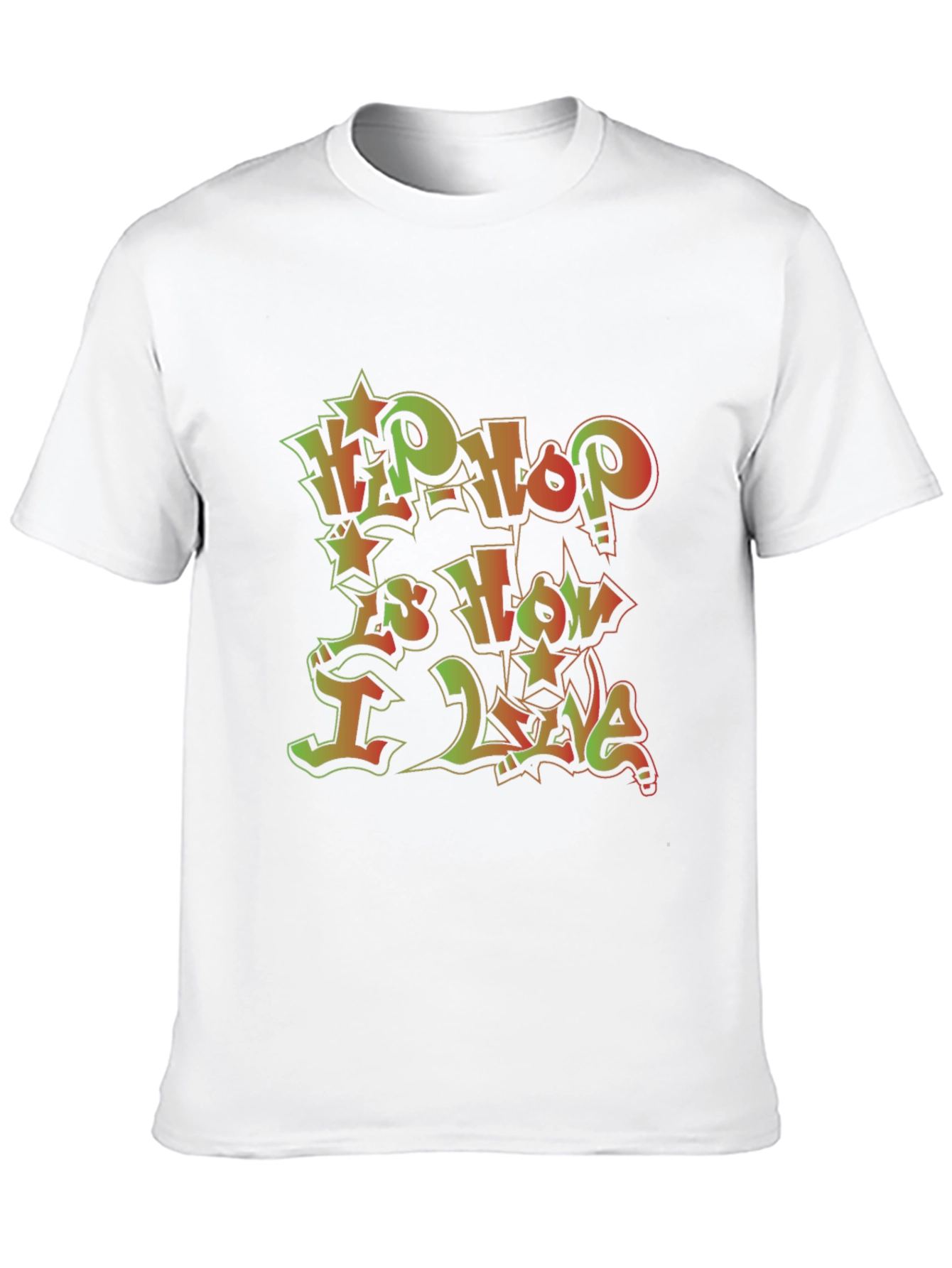 Camiseta Negra Hip Hop is How I Live