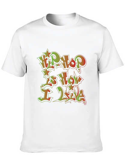 Camiseta Negra Hip Hop is How I Live