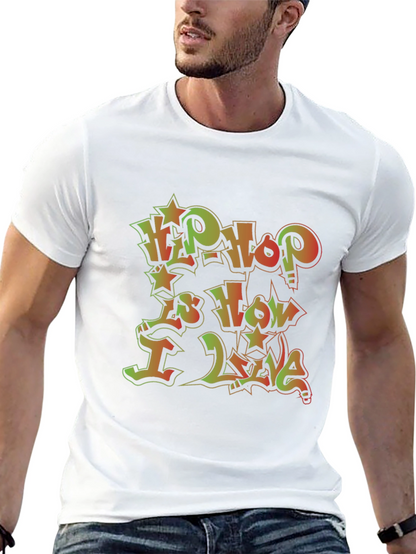 Camiseta Negra Hip Hop is How I Live