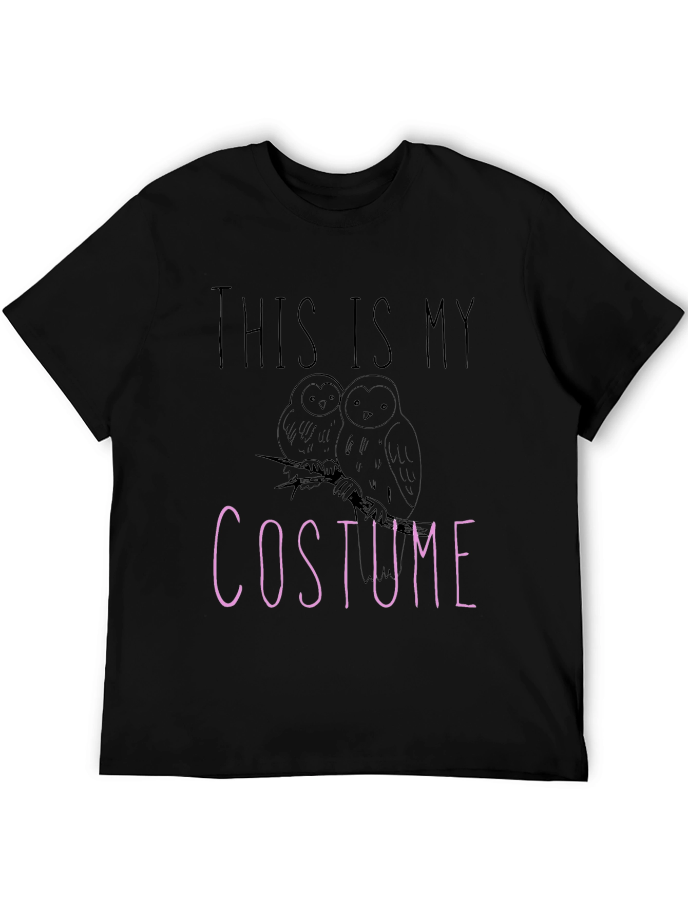 Camiseta Divertida de Halloween - Mi Disfraz de Búhos