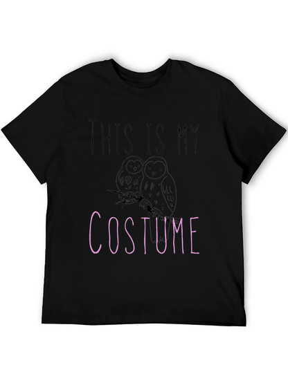 Camiseta Divertida de Halloween - Mi Disfraz de Búhos