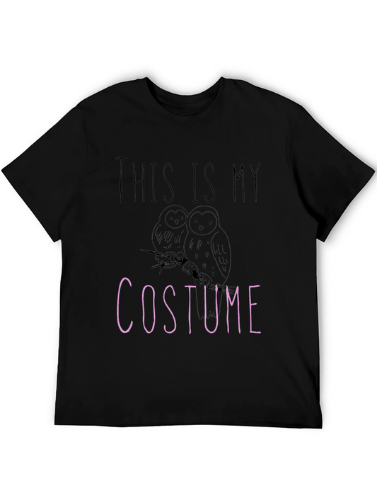 Camiseta Divertida de Halloween - Mi Disfraz de Búhos