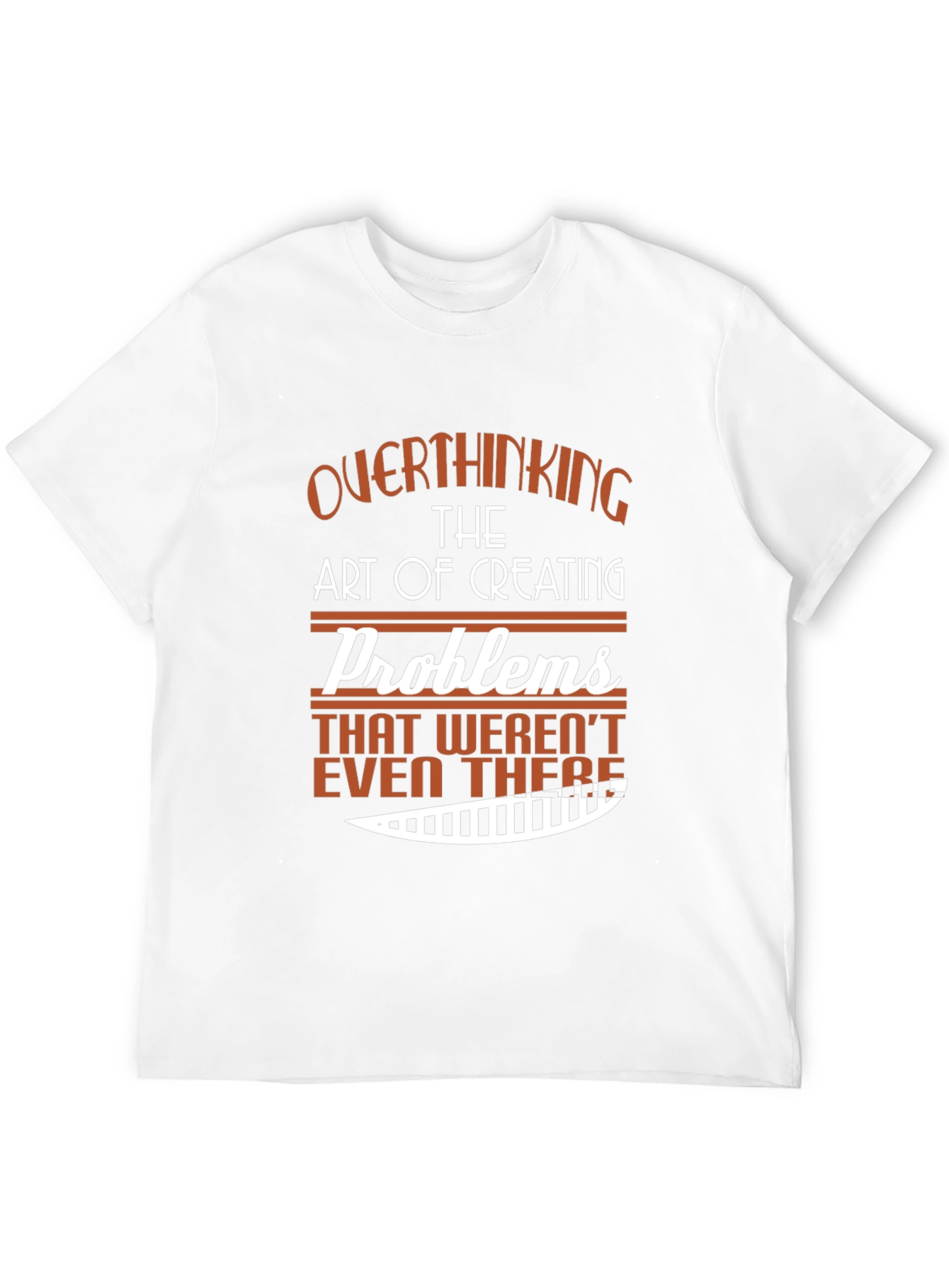 Camiseta Negra con Diseño Gráfico Overthinking