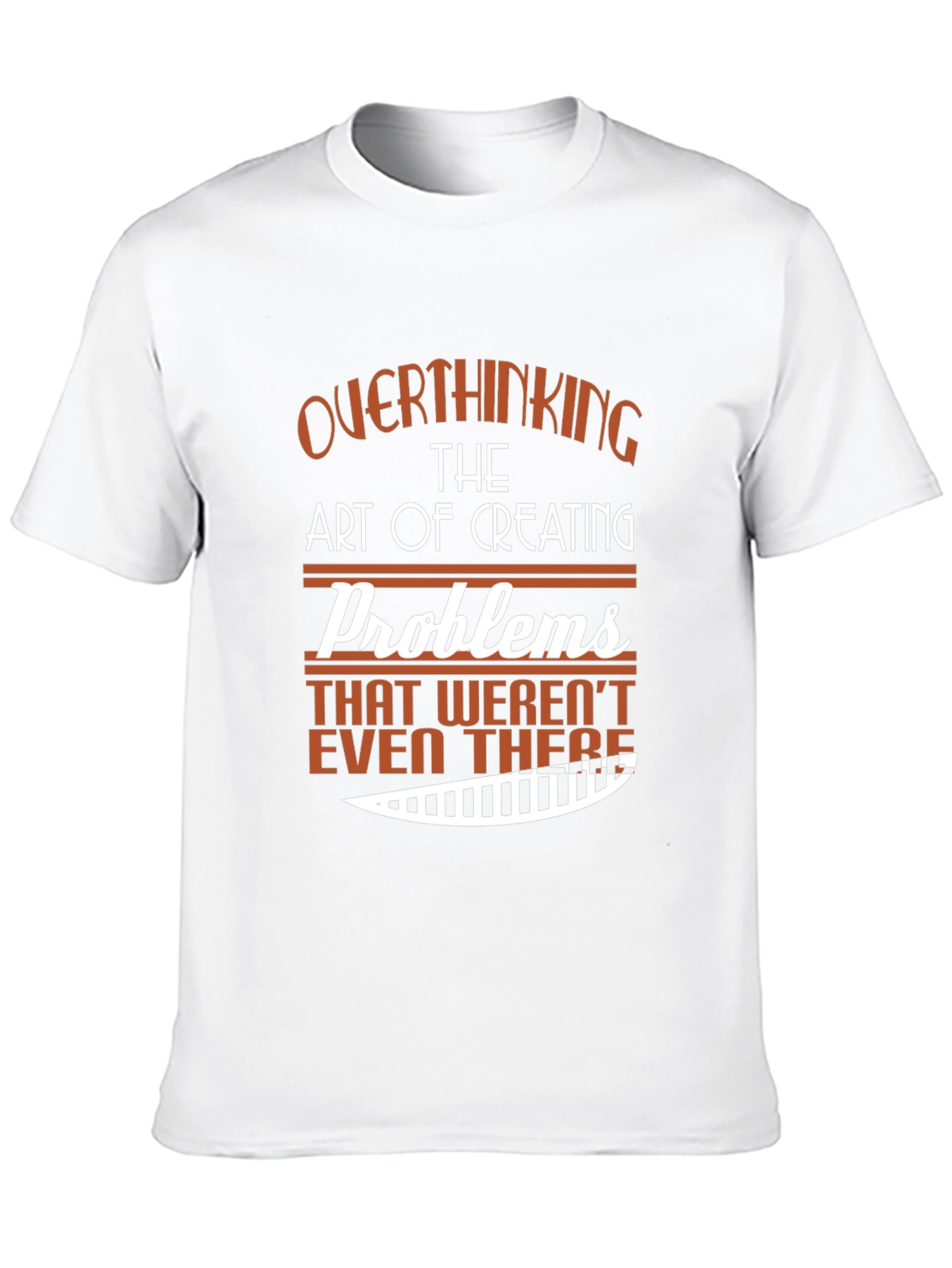 Camiseta Negra con Diseño Gráfico Overthinking