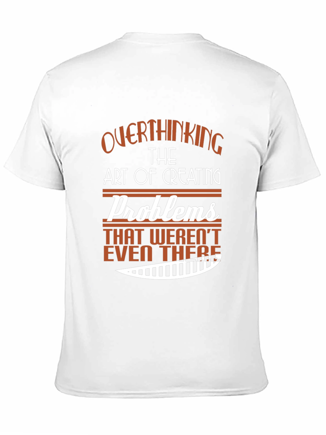 Camiseta Negra con Diseño Gráfico Overthinking