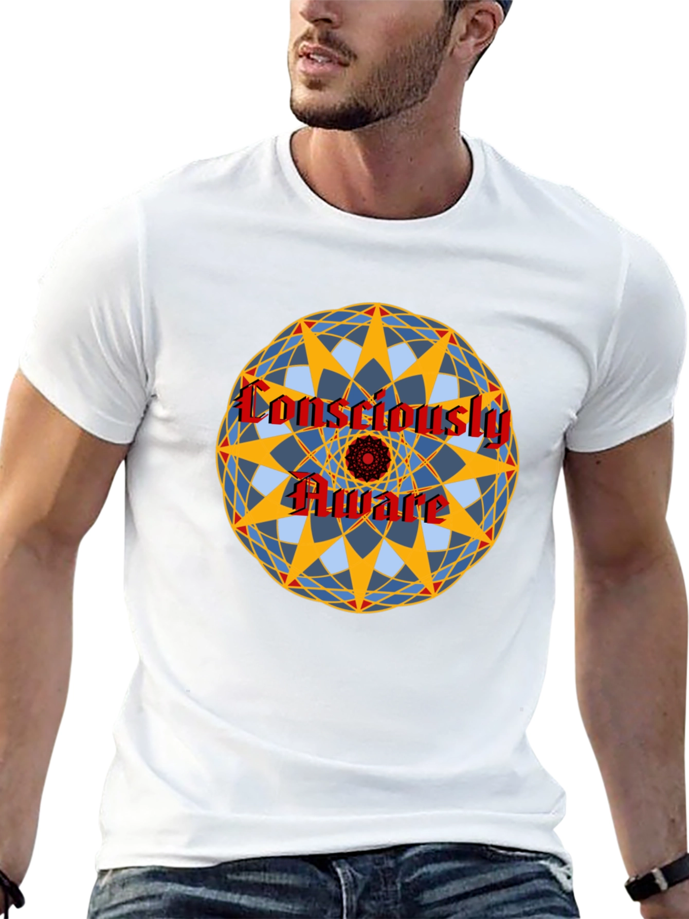 Camiseta Hombre: Diseño Consciously Aware