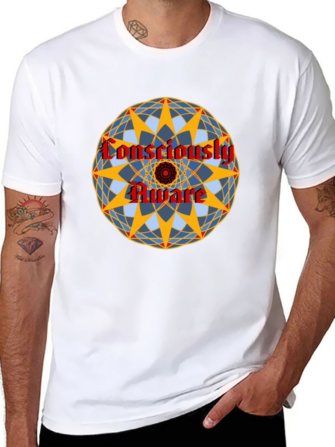 Camiseta Hombre: Diseño Consciously Aware