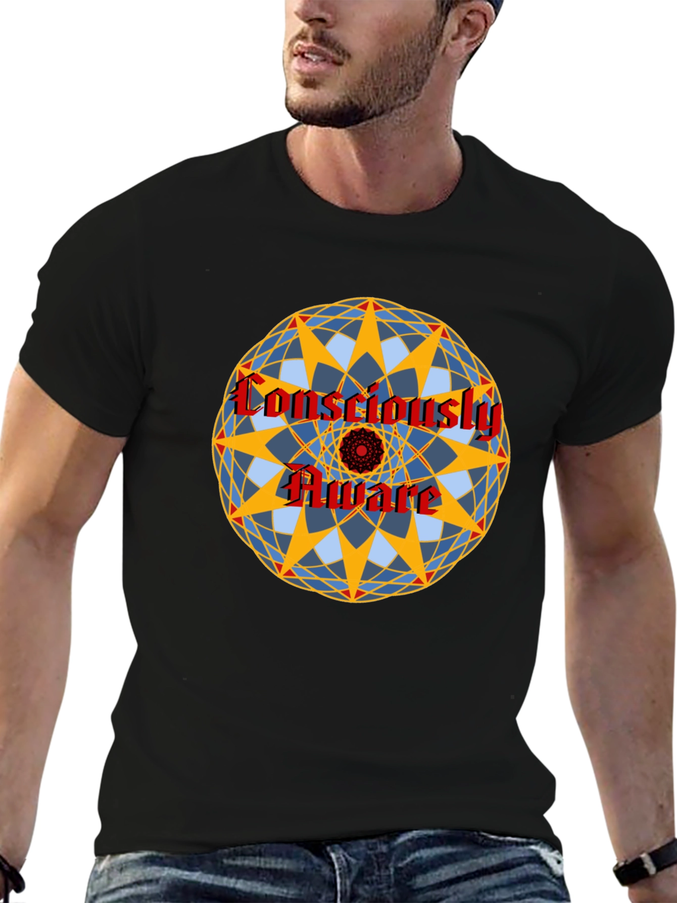 Camiseta Hombre: Diseño Consciously Aware