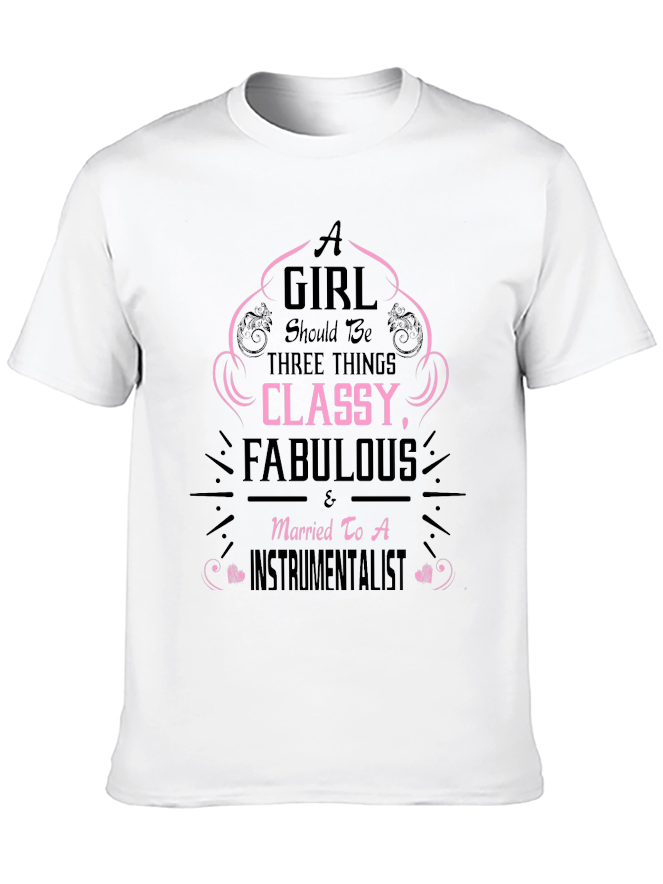 Camiseta Negra A Girl Should Be...