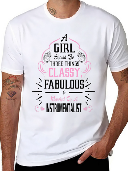 Camiseta Negra A Girl Should Be...