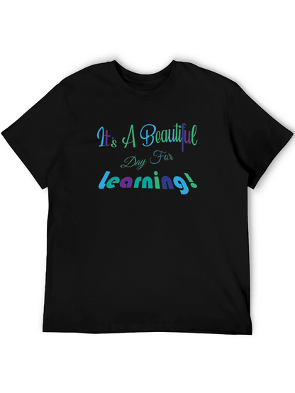 Camiseta Negra - Día de Aprendizaje