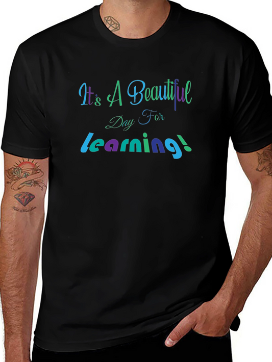 Camiseta Negra - Día de Aprendizaje