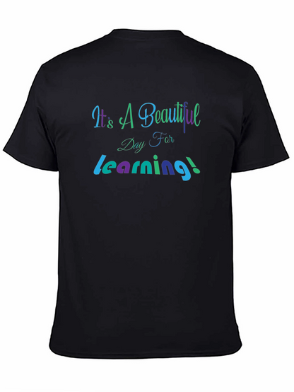 Camiseta Negra - Día de Aprendizaje