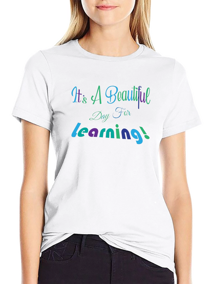 Camiseta Negra - Día de Aprendizaje
