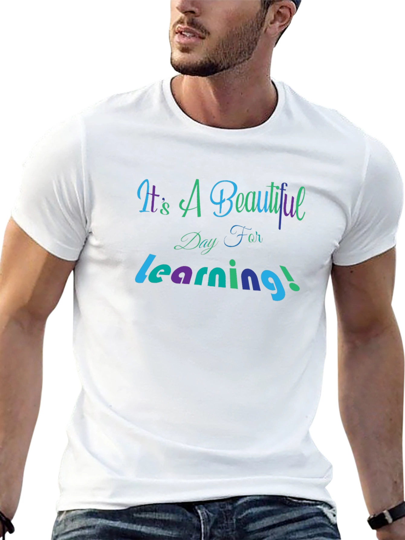 Camiseta Negra - Día de Aprendizaje