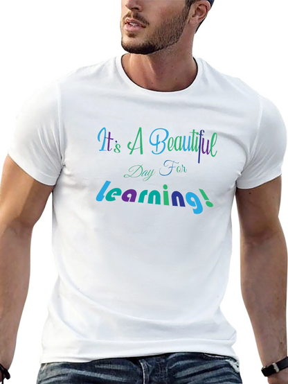 Camiseta Negra - Día de Aprendizaje