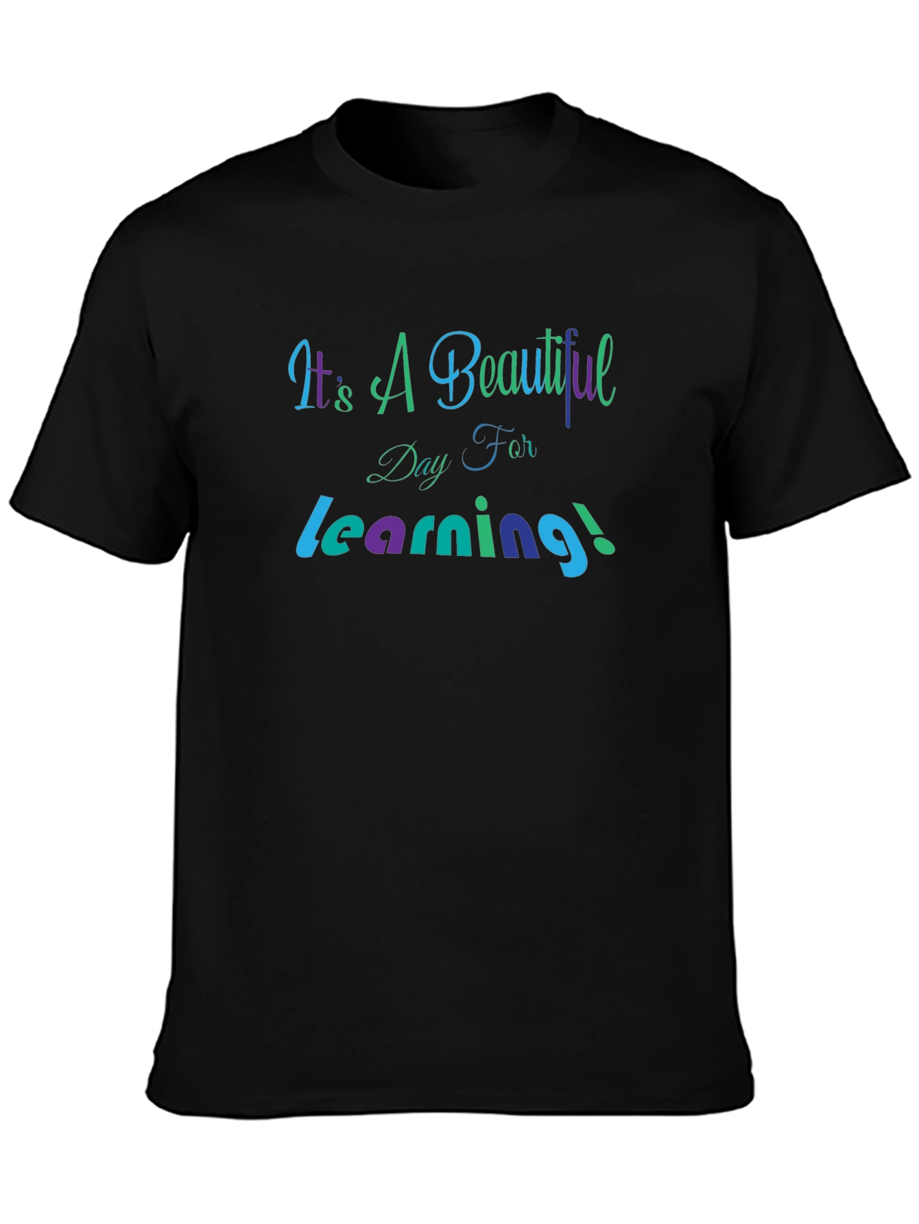 Camiseta Negra - Día de Aprendizaje