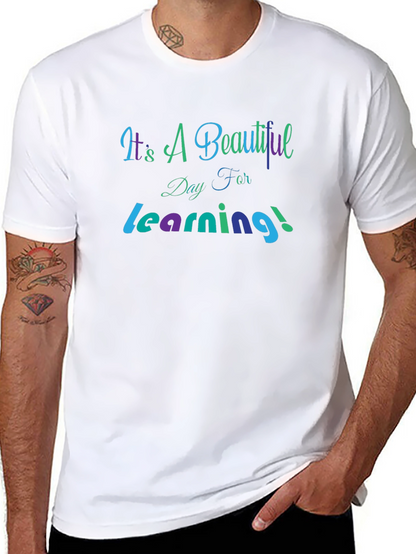Camiseta Negra - Día de Aprendizaje