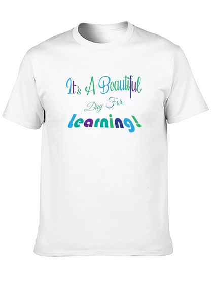 Camiseta Negra - Día de Aprendizaje