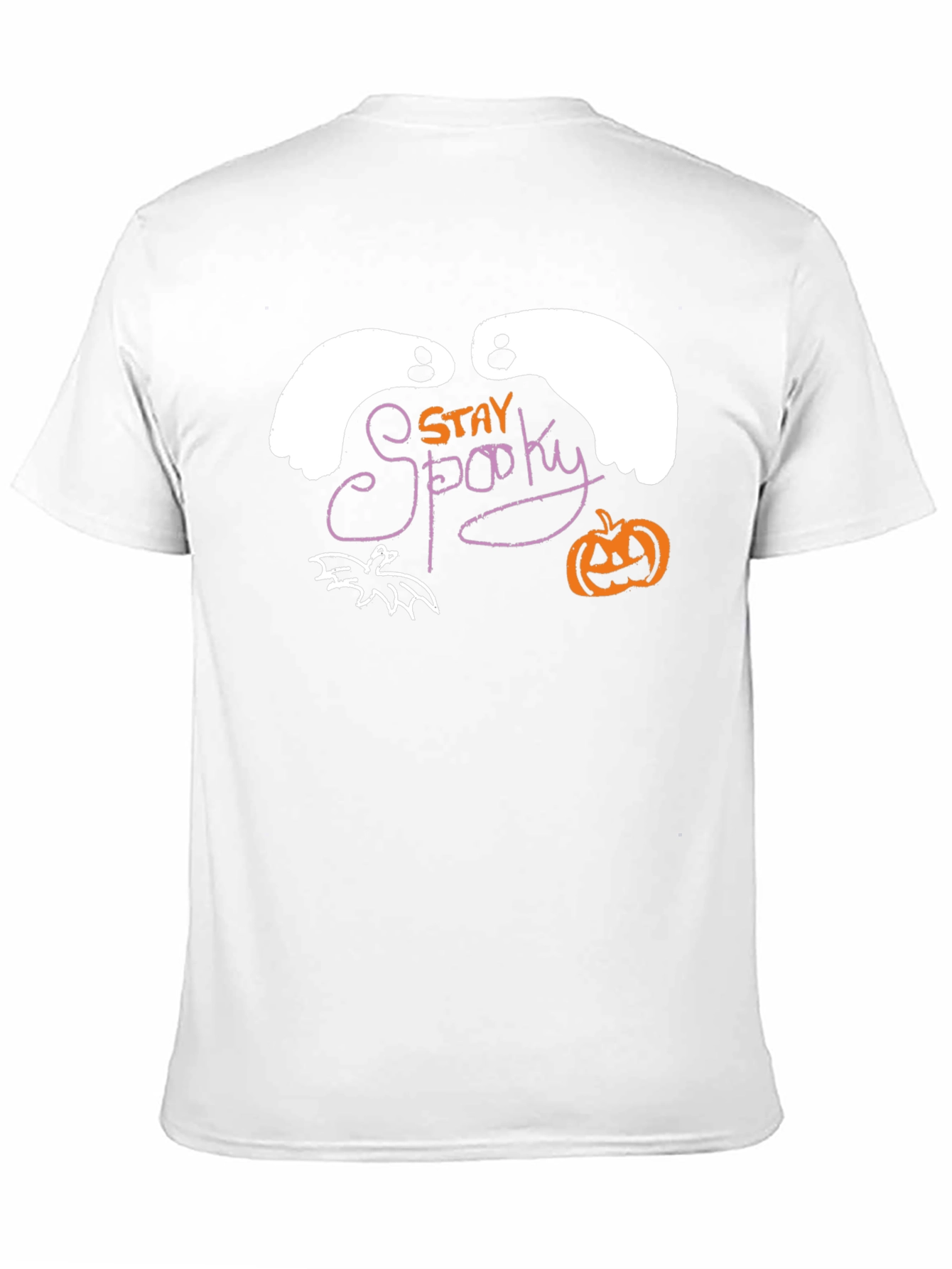 Camiseta Negra Stay Spooky Halloween
