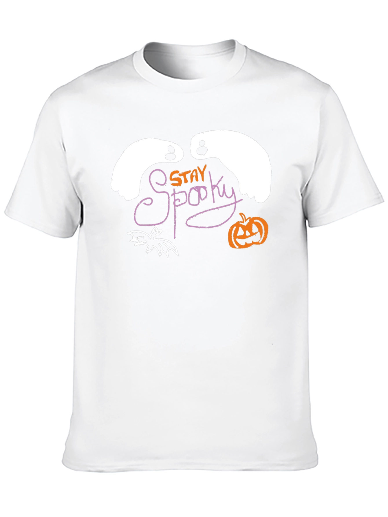 Camiseta Negra Stay Spooky Halloween