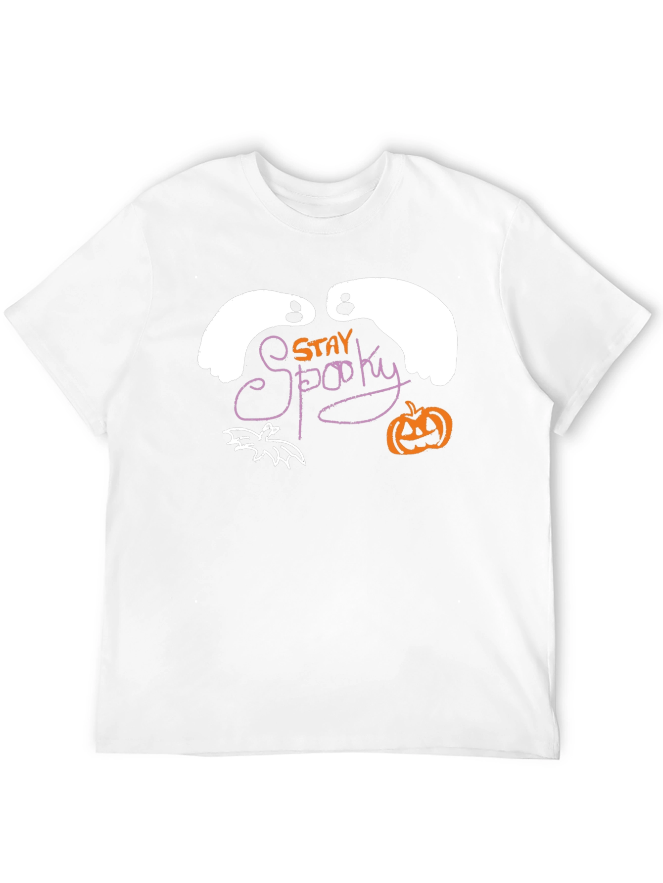 Camiseta Negra Stay Spooky Halloween
