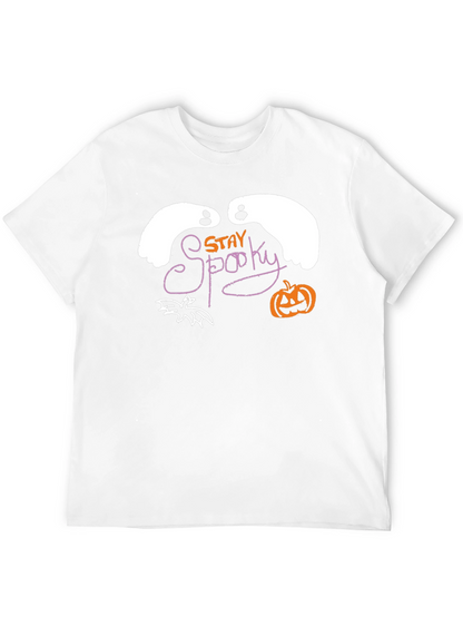 Camiseta Negra Stay Spooky Halloween