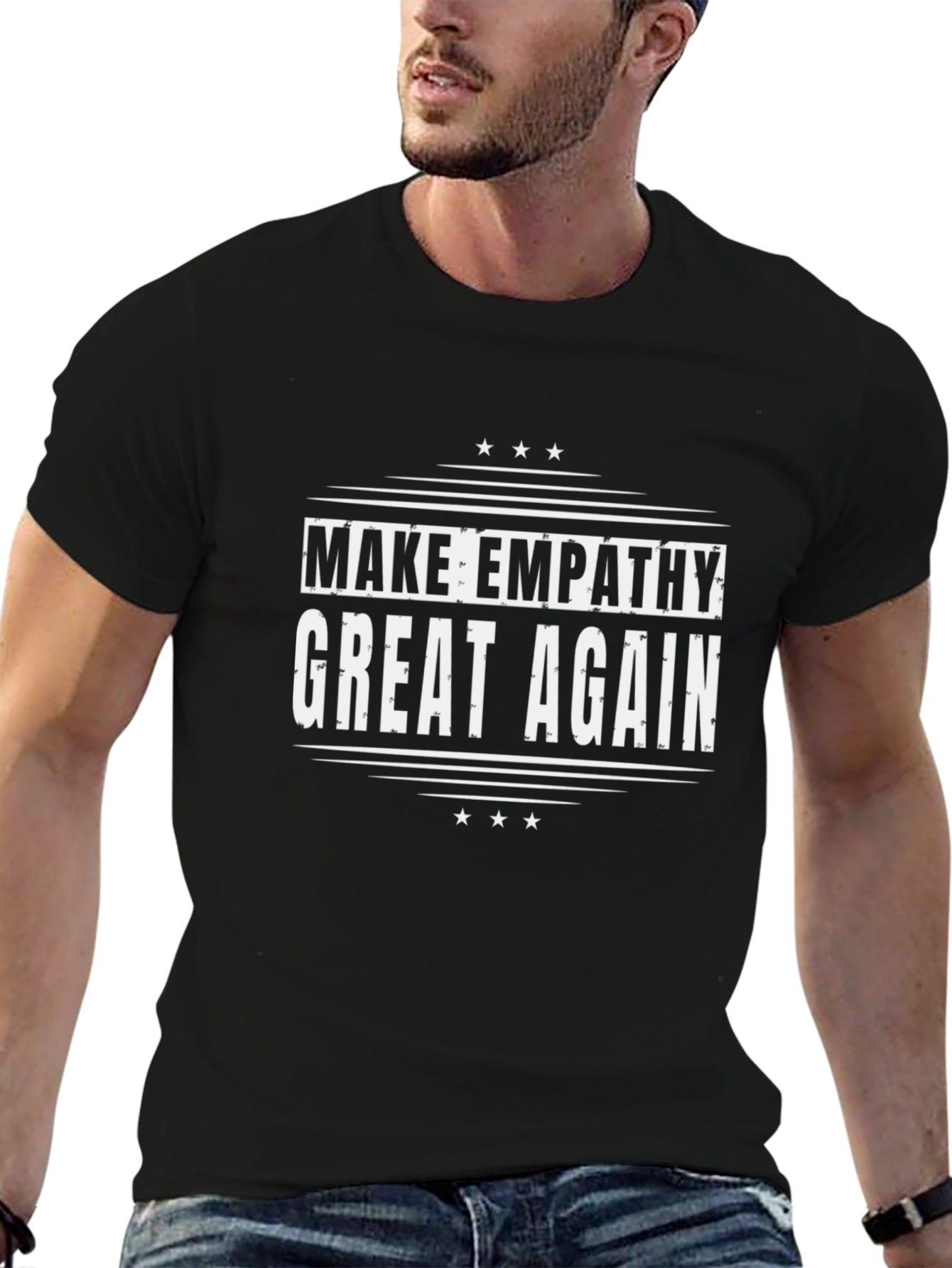 Camiseta Negra Make Empathy Great Again