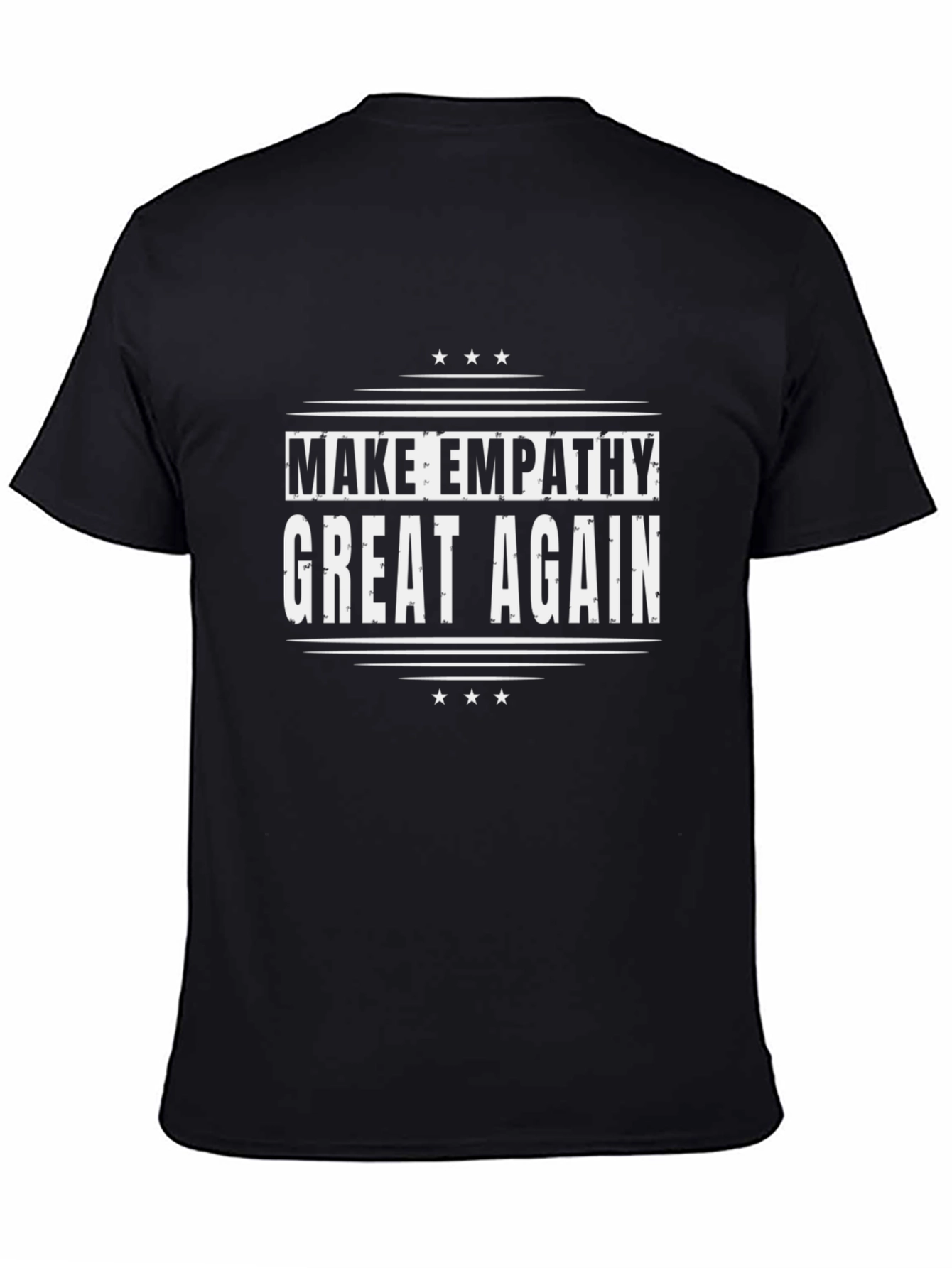 Camiseta Negra Make Empathy Great Again