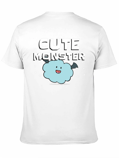 Camiseta Negra: Monstruo Adorable