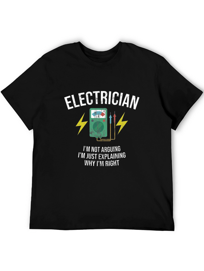 Camiseta Eléctrico: Explicando por Qué Tengo Razón